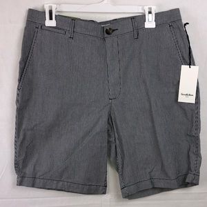 Men’s flat front stripes shorts by goodfellow & co